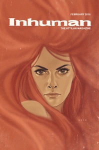 Phil Noto's variant cover for the February issue of Inhuman.